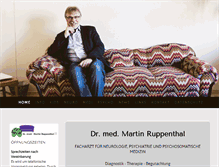 Tablet Screenshot of martin-ruppenthal.de